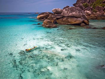 the Similan Islands are generally accepted as one of the top 10 dive sites in the world