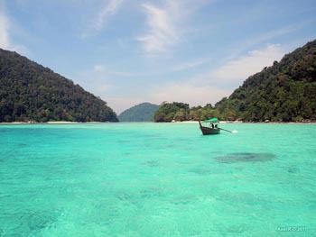 The Surin Islands have lovely beaches in enclosed bays